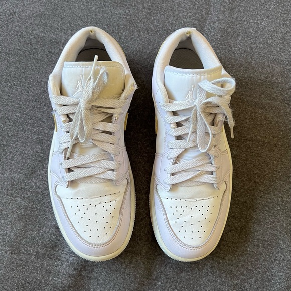 Jordan 1 Low Barely Grape Sneakers - Picture 5 of 12